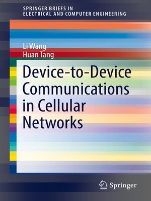 cover image of Device-to-Device Communications in Cellular Networks